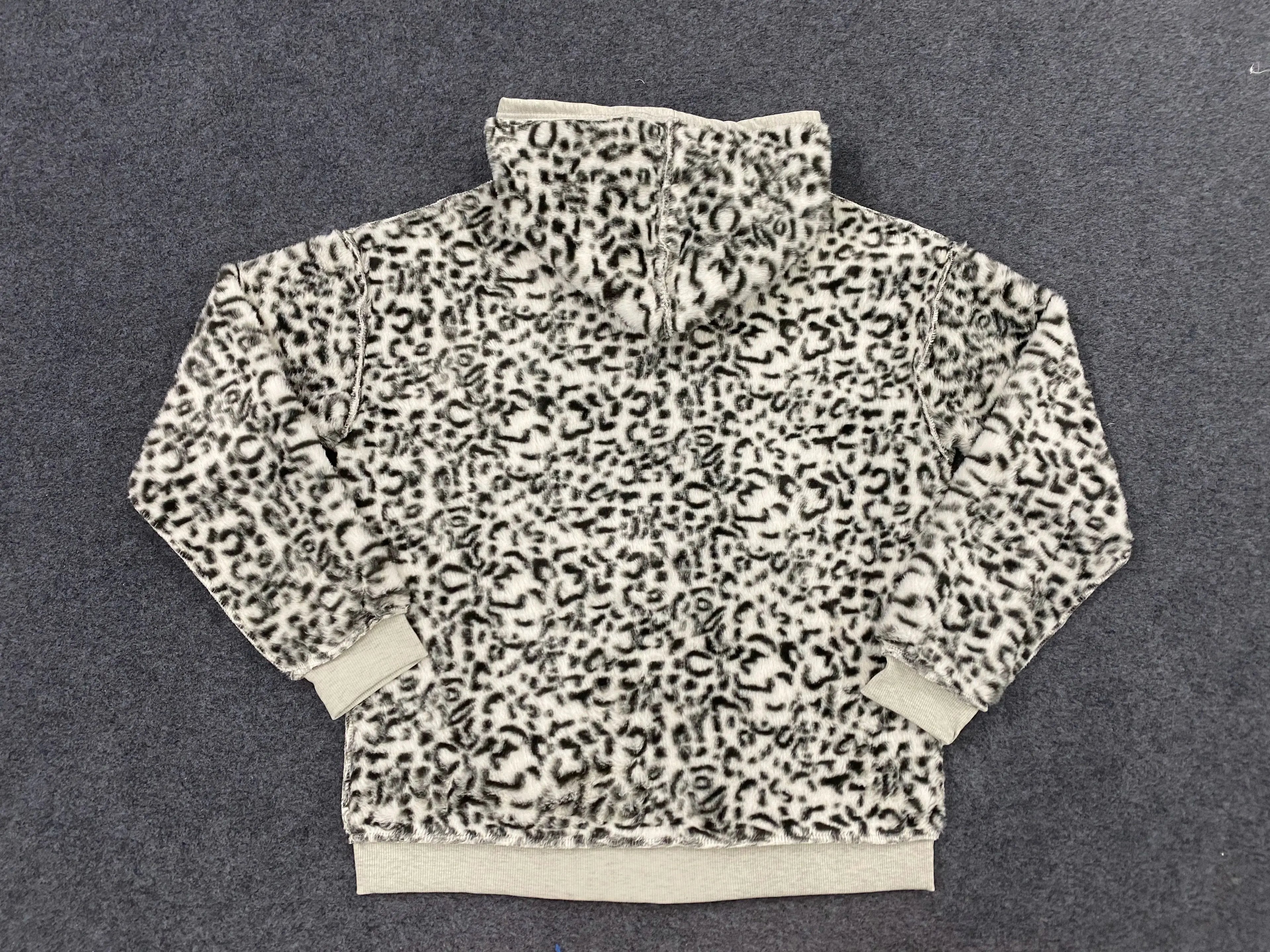 Leopard Lined Hoodie